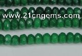 CCN4141 15.5 inches 4*6mm faceted rondelle candy jade beads