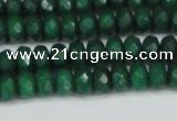 CCN4170 15.5 inches 5*8mm faceted rondelle candy jade beads