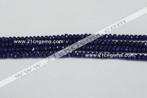 CCN4172 15.5 inches 5*8mm faceted rondelle candy jade beads