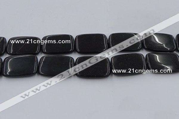 CCN4214 15.5 inches 30*40mm rectangle candy jade beads wholesale