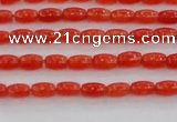 CCN4512 15.5 inches 3*5mm rice candy jade beads wholesale