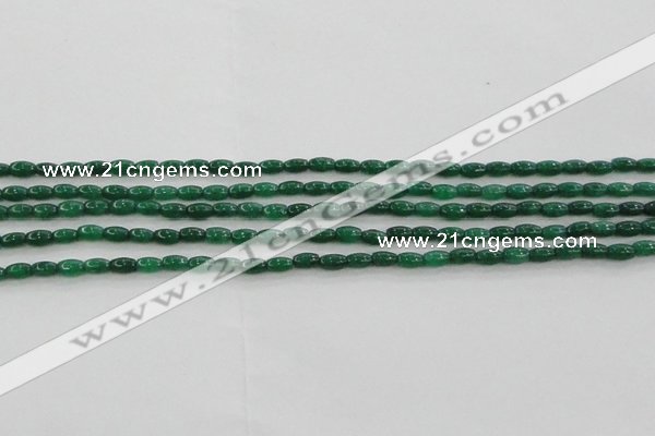 CCN4516 15.5 inches 3*5mm rice candy jade beads wholesale