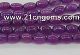 CCN4519 15.5 inches 4*6mm rice candy jade beads wholesale