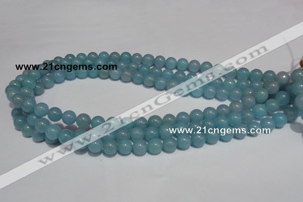 CCN47 15.5 inches 8mm round candy jade beads wholesale