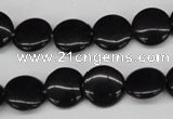 CCN479 15.5 inches 12mm flat round candy jade beads wholesale