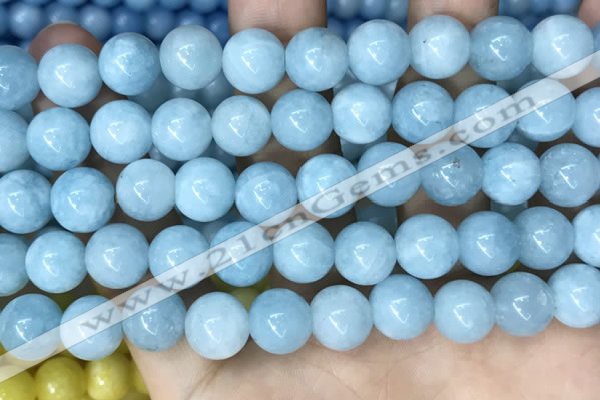 CCN5002 15.5 inches 8mm & 10mm round candy jade beads wholesale