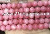 CCN5014 15.5 inches 8mm & 10mm round candy jade beads wholesale