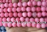 CCN5015 15.5 inches 8mm & 10mm round candy jade beads wholesale