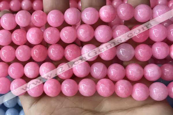 CCN5015 15.5 inches 8mm & 10mm round candy jade beads wholesale