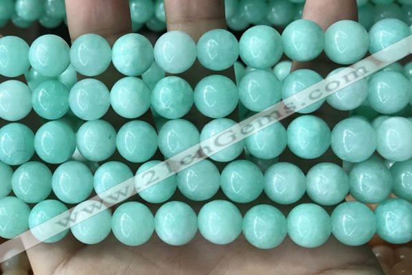 CCN5018 15.5 inches 8mm & 10mm round candy jade beads wholesale