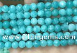 CCN5053 15.5 inches 8mm & 10mm faceted round candy jade beads