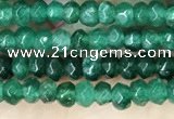 CCN5119 15 inches 3*4mm faceted rondelle candy jade beads