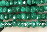 CCN5121 15 inches 3*4mm faceted rondelle candy jade beads