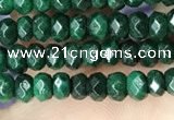 CCN5123 15 inches 3*4mm faceted rondelle candy jade beads