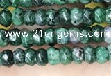 CCN5125 15 inches 3*4mm faceted rondelle candy jade beads