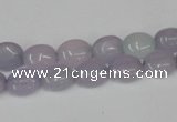 CCN514 15.5 inches 8*10mm oval candy jade beads wholesale