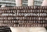 CCN5161 15 inches 5*8mm faceted rondelle candy jade beads