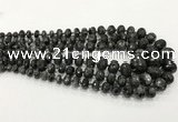 CCN5177 5*8mm - 14*20mm faceted rondelle candy jade graduated beads