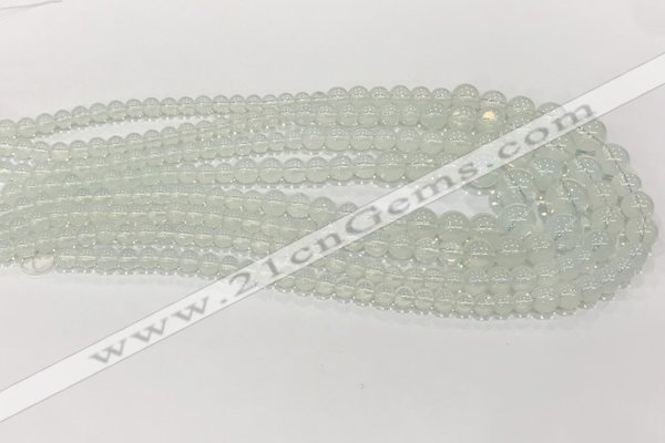 CCN5185 6mm - 14mm round opal gemstone graduated beads