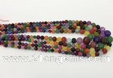 CCN5217 6mm - 14mm faceted round candy jade graduated beads