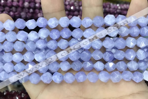 CCN5243 15 inches 8mm faceted nuggets candy jade beads