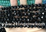 CCN5251 15 inches 8mm faceted nuggets candy jade beads