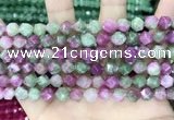 CCN5261 15 inches 8mm faceted nuggets candy jade beads