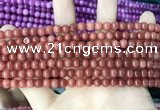 CCN5279 15 inches 6mm round candy jade beads Wholesale