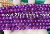 CCN5281 15 inches 6mm round candy jade beads Wholesale