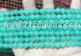 CCN5291 15 inches 6mm round candy jade beads Wholesale