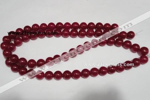 CCN53 15.5 inches 12mm round candy jade beads wholesale