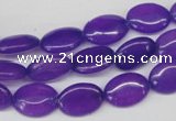 CCN530 15.5 inches 10*14mm oval candy jade beads wholesale