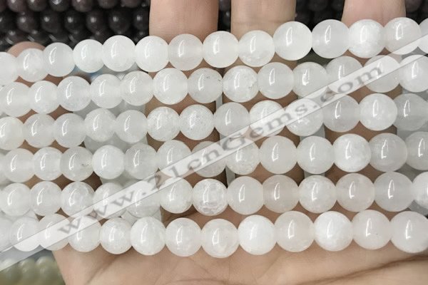 CCN5310 15 inches 8mm round candy jade beads Wholesale