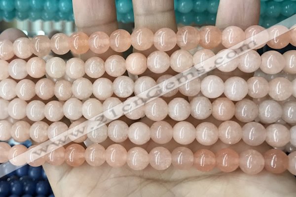 CCN5317 15 inches 8mm round candy jade beads Wholesale