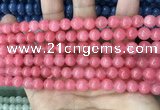 CCN5327 15 inches 8mm round candy jade beads Wholesale