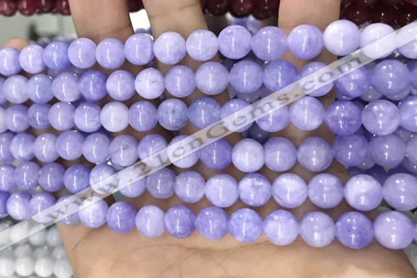 CCN5353 15 inches 8mm round candy jade beads Wholesale