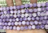 CCN5354 15 inches 8mm round candy jade beads Wholesale