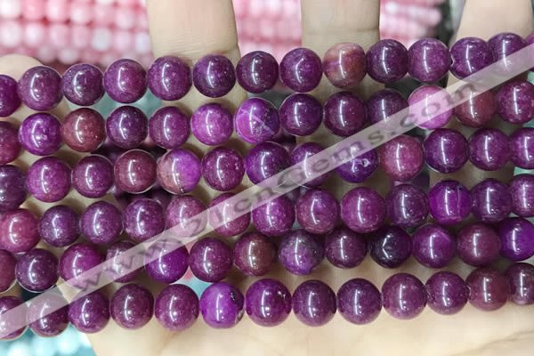 CCN5364 15 inches 8mm round candy jade beads Wholesale