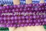 CCN5365 15 inches 8mm round candy jade beads Wholesale