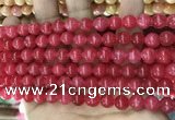 CCN5370 15 inches 8mm round candy jade beads Wholesale