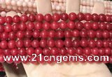 CCN5373 15 inches 8mm round candy jade beads Wholesale