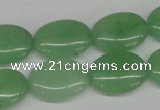 CCN538 15.5 inches 15*20mm oval candy jade beads wholesale