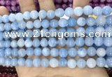 CCN5383 15 inches 8mm round candy jade beads Wholesale