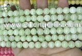 CCN5413 15 inches 8mm round candy jade beads Wholesale