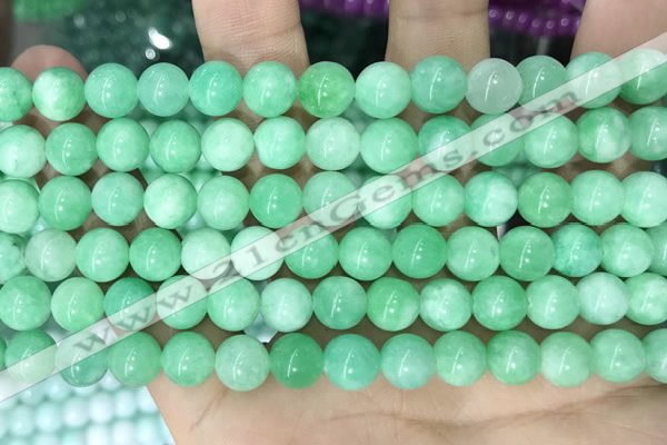 CCN5417 15 inches 8mm round candy jade beads Wholesale