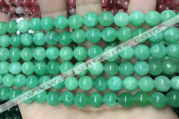 CCN5418 15 inches 8mm round candy jade beads Wholesale