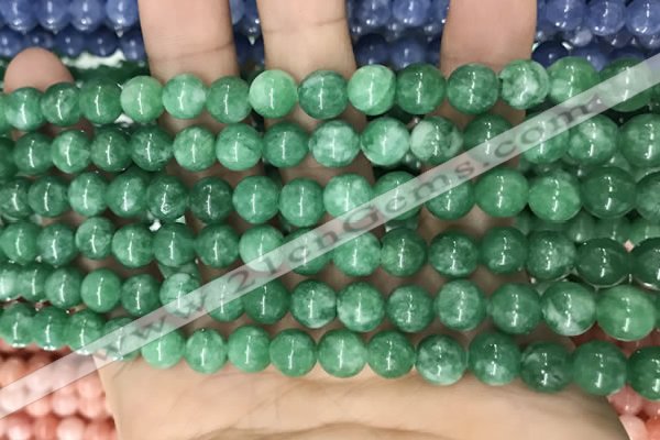 CCN5422 15 inches 8mm round candy jade beads Wholesale