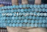 CCN5431 15 inches 8mm round candy jade beads Wholesale