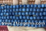 CCN5435 15 inches 8mm round candy jade beads Wholesale