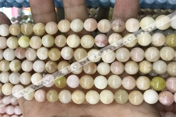 CCN5472 15 inches 8mm round candy jade beads Wholesale